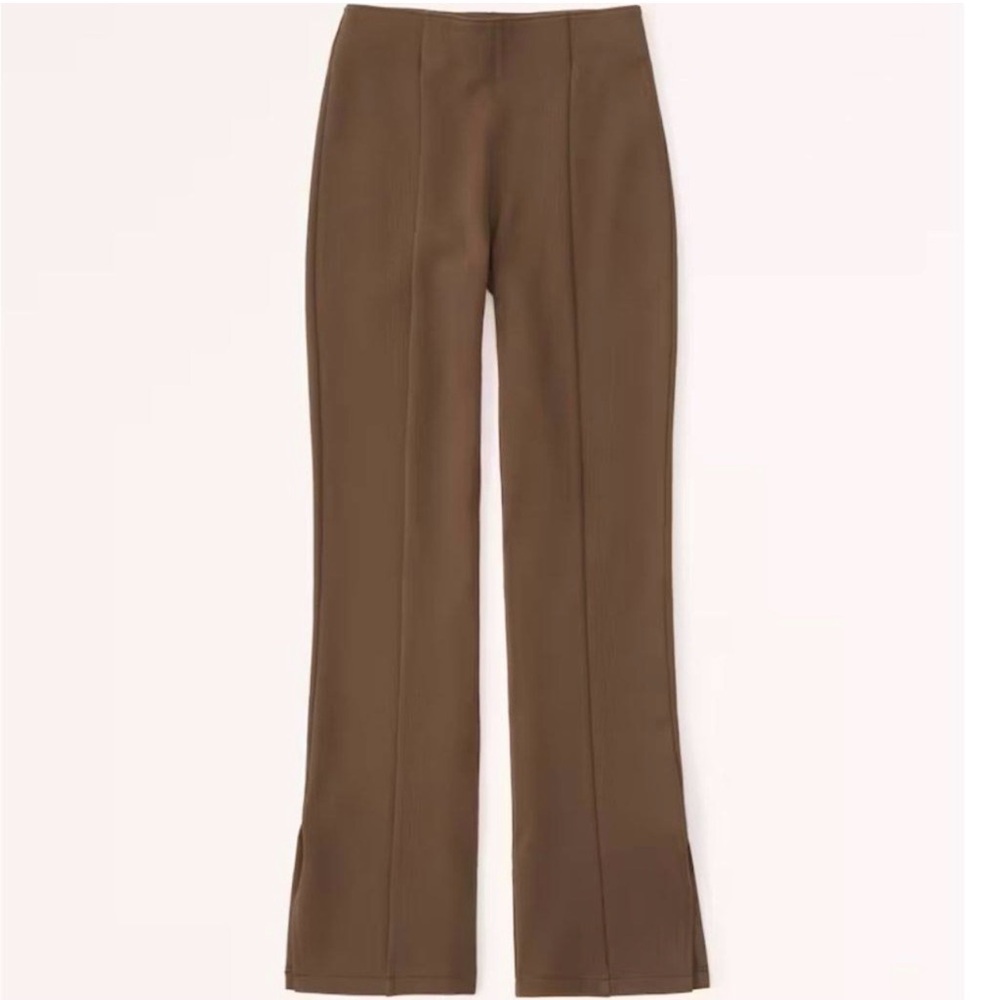 Abercrombie & Fitch Brown Flare Pants